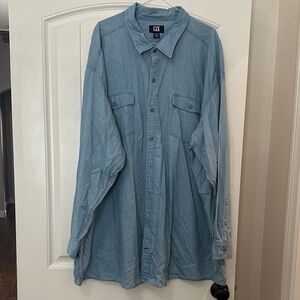 Cutter & Buck Men's Light Blue Shirt Jacket